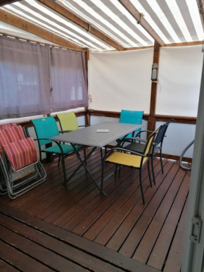 Mobil home particulier dans camping La Chenaie